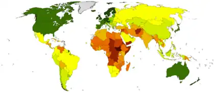 2020 Legatum Prosperity Index.