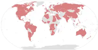 Image 22Countries with politicians, public officials or close associates implicated in the Panama Papers leak on April 15, 2016 (from Political corruption)