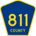 State Road 811 and County Road 811 marker