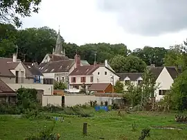 A general view of Courcelles-sur-Viosne