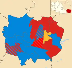 2004 results map