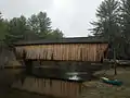 Corbin Covered Bridge over North Branch Sugar River