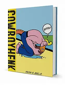 Cowboy Henk on a book cover.