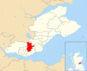 Location of the ward