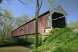 Cox Ford Covered Bridge at Turkey Run