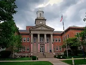 The Crawford County Courthouse in Meadville