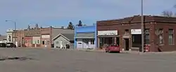 Downtown Creston: Pine Street, March 2014