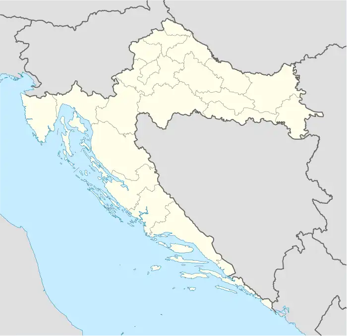 Zamaski Dol is located in Croatia