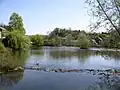 Cromford Pond built in 1785 as the mill pound