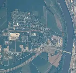 Elwood on July 4, 2022, taken from the International Space Station