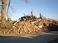 Tornado destruction