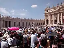 Image 11The crowds of tourists in St. Peter's Square are a target for pickpockets. (from Crime in Vatican City)