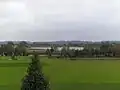 Croxall lakes viewed from highest point of Arboretum, across the Tame.