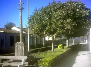 Cruzeiro of the Cemetery thought to be the origin of the sigla poveira known as Padrão