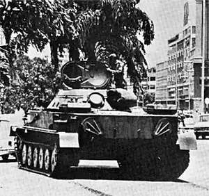 Image 24Cuban PT-76 tank crew on routine security duties in Angola (from History of Cuba)