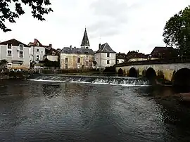 Auvézère river