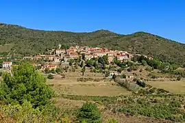 A general view of Cucugnan