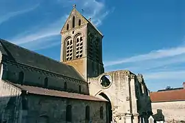 The 12th century church of Cuiry-Housse