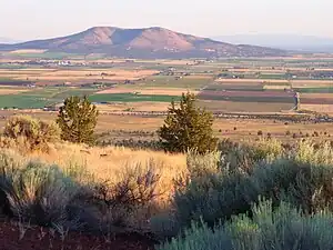 View of Culver from Round Butte