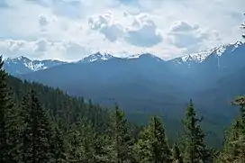 View of the Ajusco reserve from Ciudad Universitaria