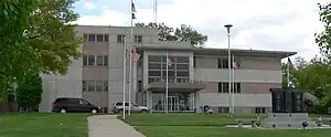 Cuming County Courthouse in West Point