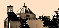 The dome of the chiesa Madre in Neviano