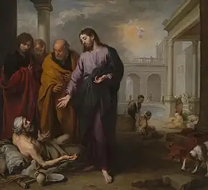 Christ Healing the Paralytic at the Pool of Bethesda (1667-1670)