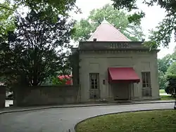 Curtis Hall (1903), Church Rd. & Greenwood Ave., Wyncote, PA.