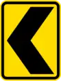 (W20-2/PW-67) Curve marker