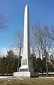 Cushing Memorial Park Monument