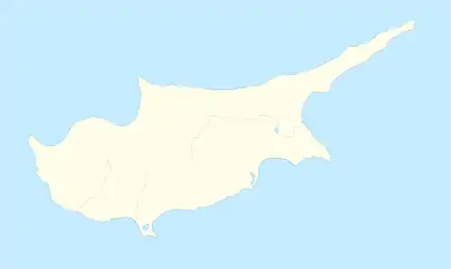 1955–56 Cypriot Second Division is located in Cyprus