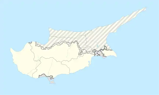 2013–14 Cypriot Fourth Division is located in Cyprus