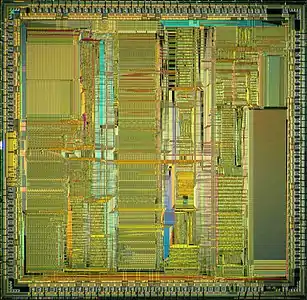 Die shot of Cx486DRx2