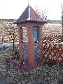 Wayside shrine in Czatkowy