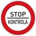 B 27: Obligation to stop (traffic control)