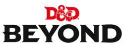 D&D logo with stylized ampersand in red with Beyond with stylized B beneath in black