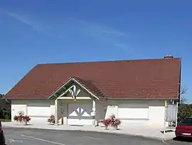 The town hall in Désandans