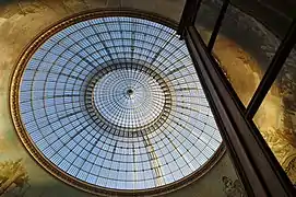 Interior of the cupola.