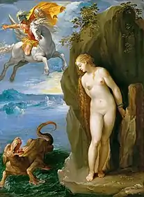 Perseus and Andromeda by Giuseppe Cesari (1568–1640)