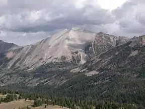 Lee Peak in White Clouds