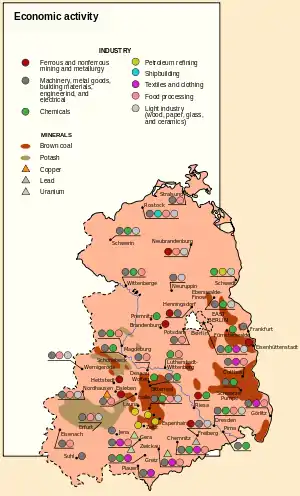 Image 17Economic activity in the GDR. (from History of East Germany)