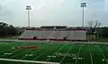 Wildcat Stadium - home stands 20 yard line