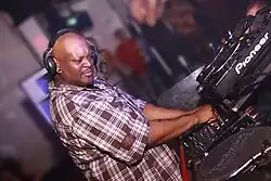 DJ Rush performing in a German club in 2010