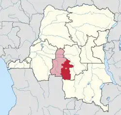 Lulua district in Kasai-Occidental province (2014)