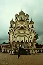 Dakshineswar Kali Temple located in Kolkata