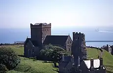 Image 10Credit: Marco SinibaldiAround AD 50 the Romans built a lighthouse which still stands to its full height in the grounds of Dover Castle.More about Dover... (from Portal:Kent/Selected pictures)