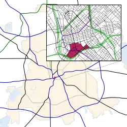 Location in Dallas