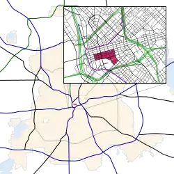 Location in Dallas