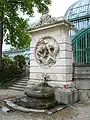 Bacchantes by sculptor Jules Dalou, (1897), by the greenhouses of Auteuil, (16th arrondissement)