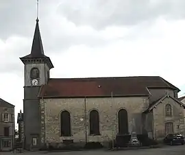 The church in Damas-et-Bettegney